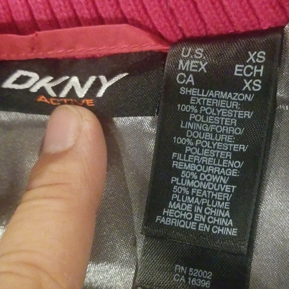 Dkny Active Down Jacket Size Xs - image 5